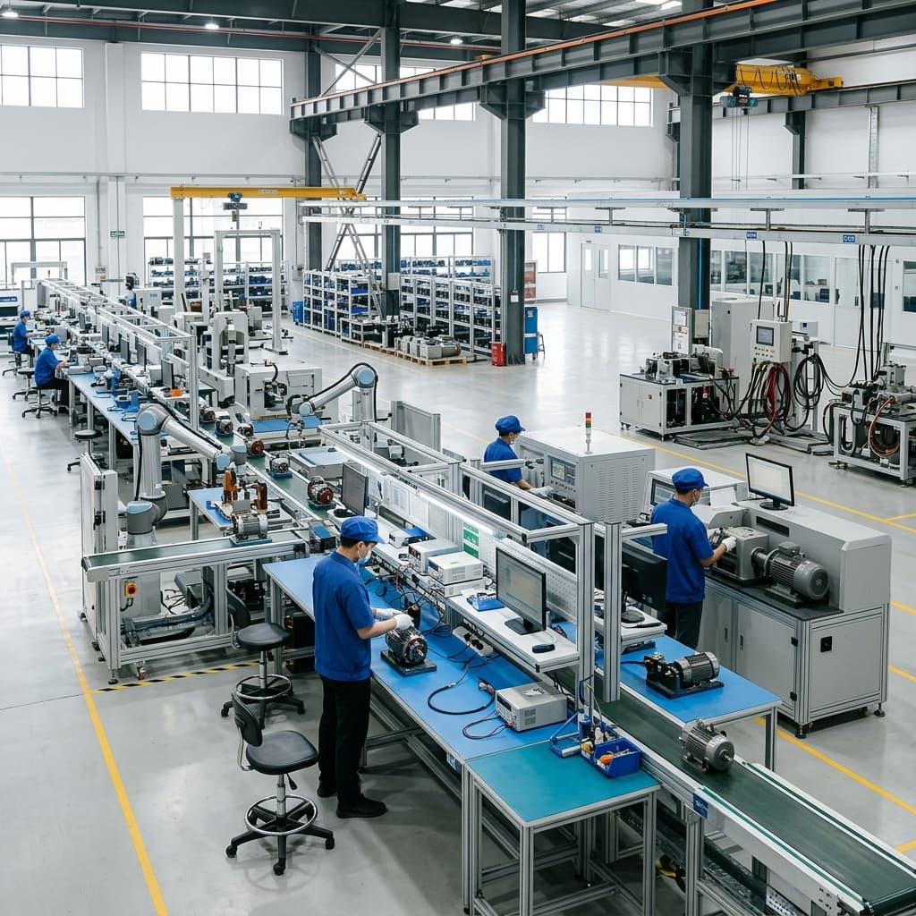Micro BLDC assembly process for compliance and traceability review